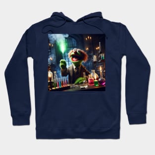 Mad scientist puppet Hoodie